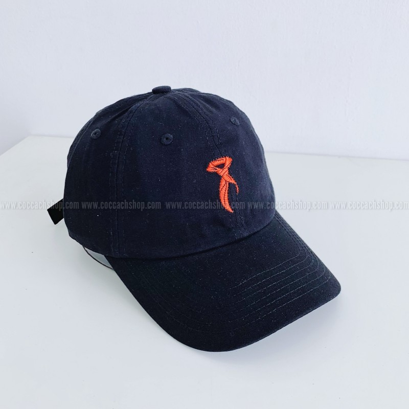 Mũ cap red scraf - Đen - Free size