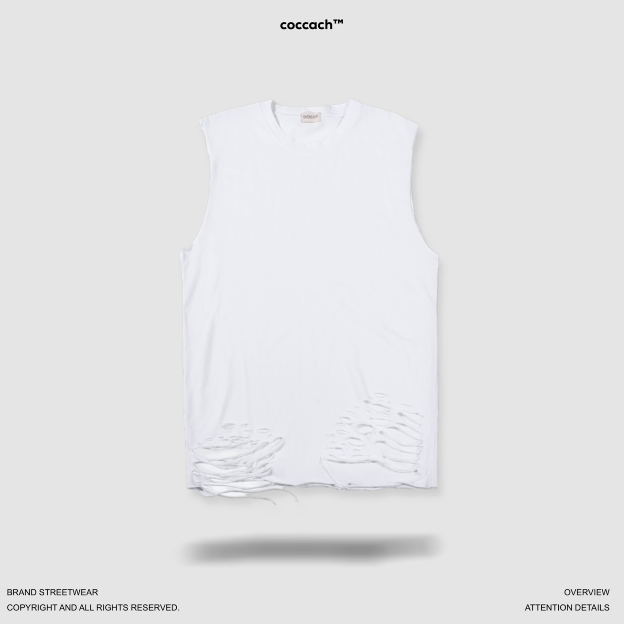 Áo tanktop COCCACH CCS65 - Trắng - L