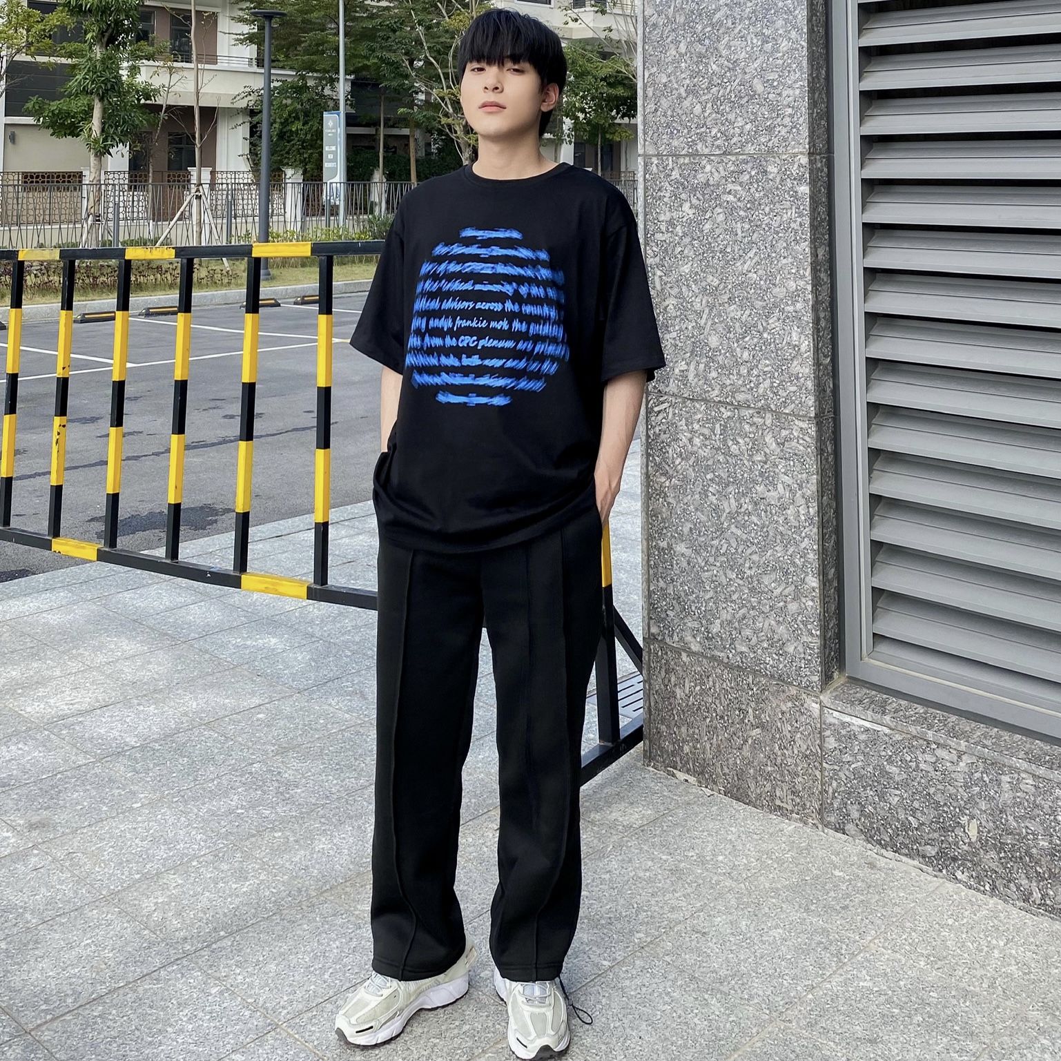 Áo phông CPC cao cấp - Blue - XL