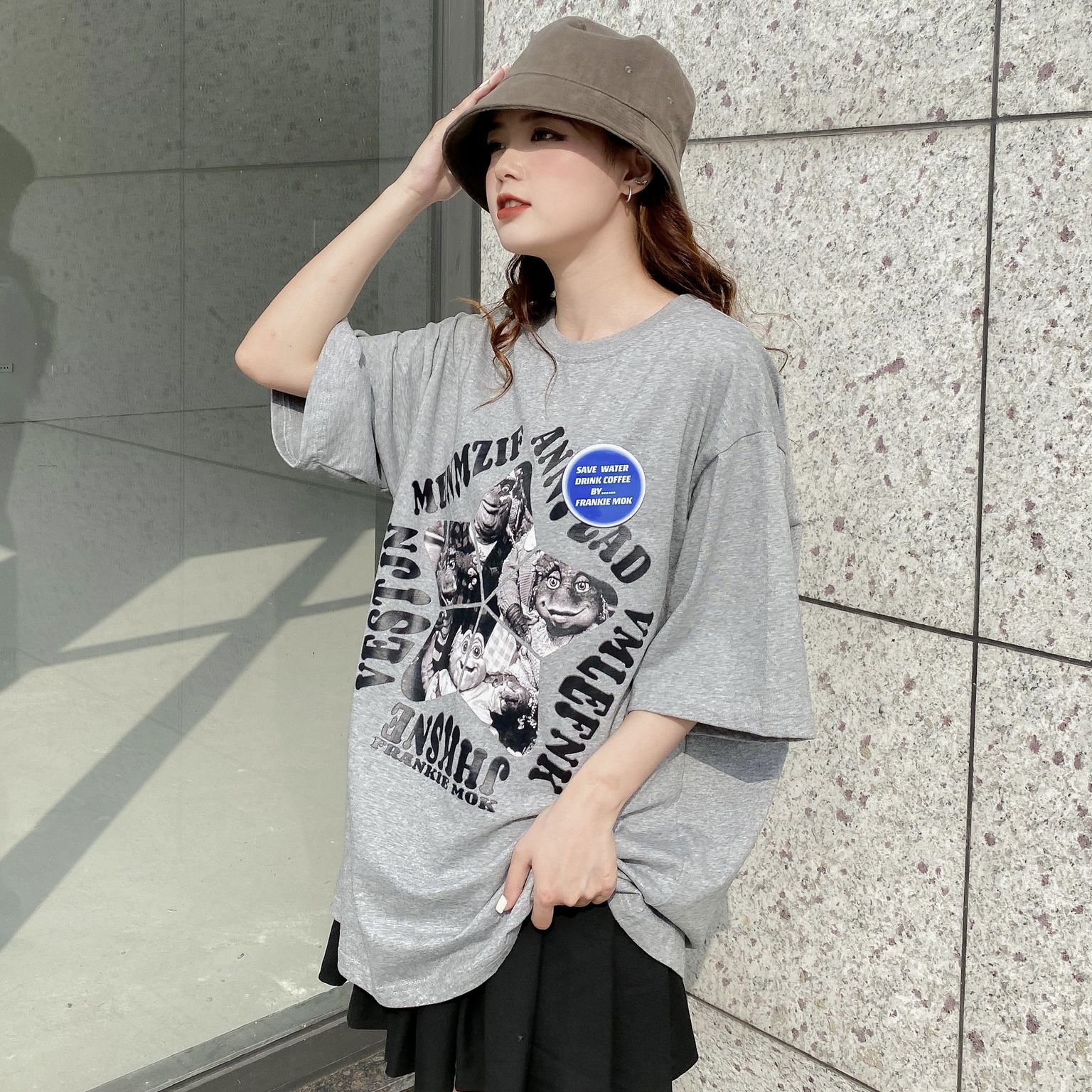 Áo phông MENMZIF cao cấp - Trắng - XL