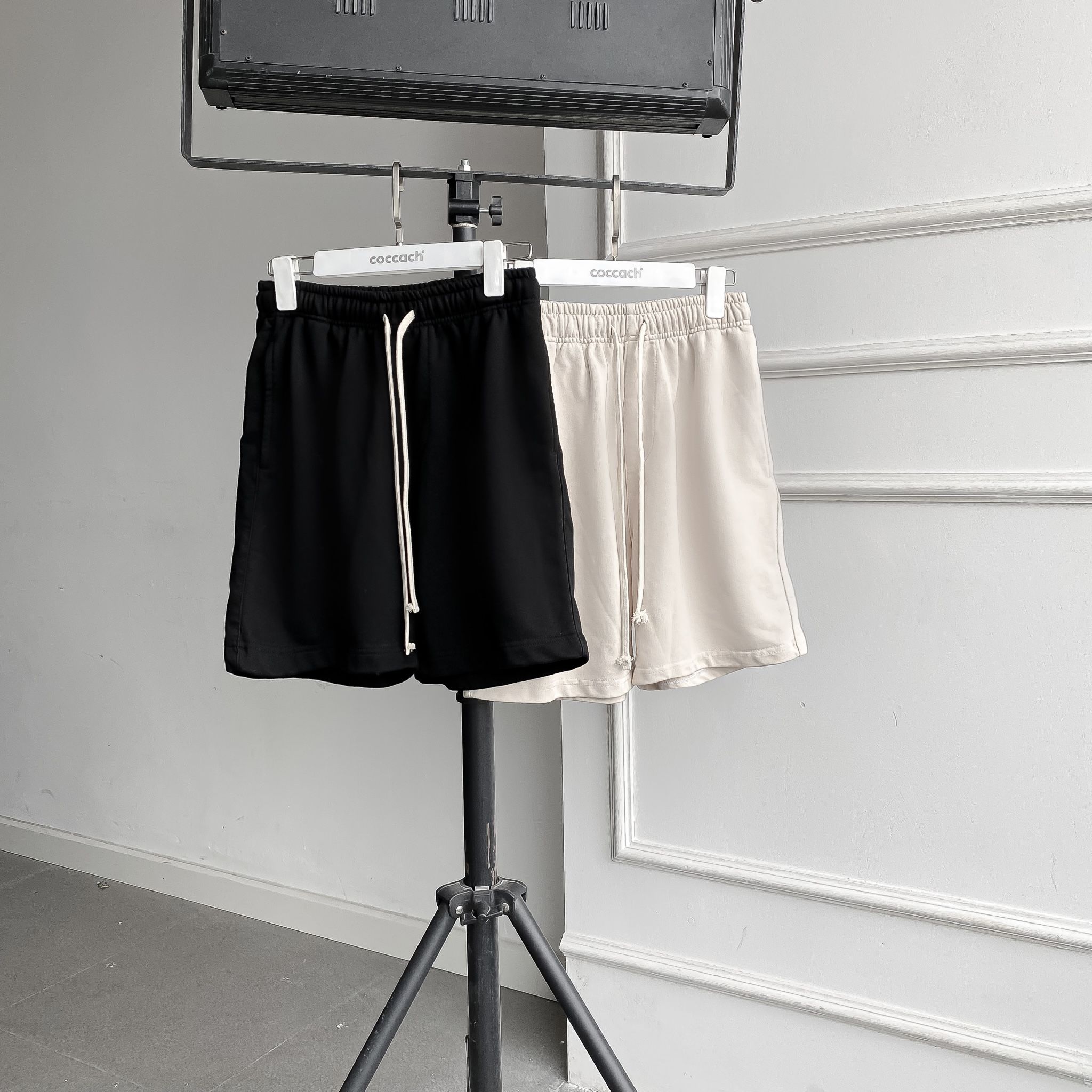 Quần shorts nỉ basic QS602 - Đen - M