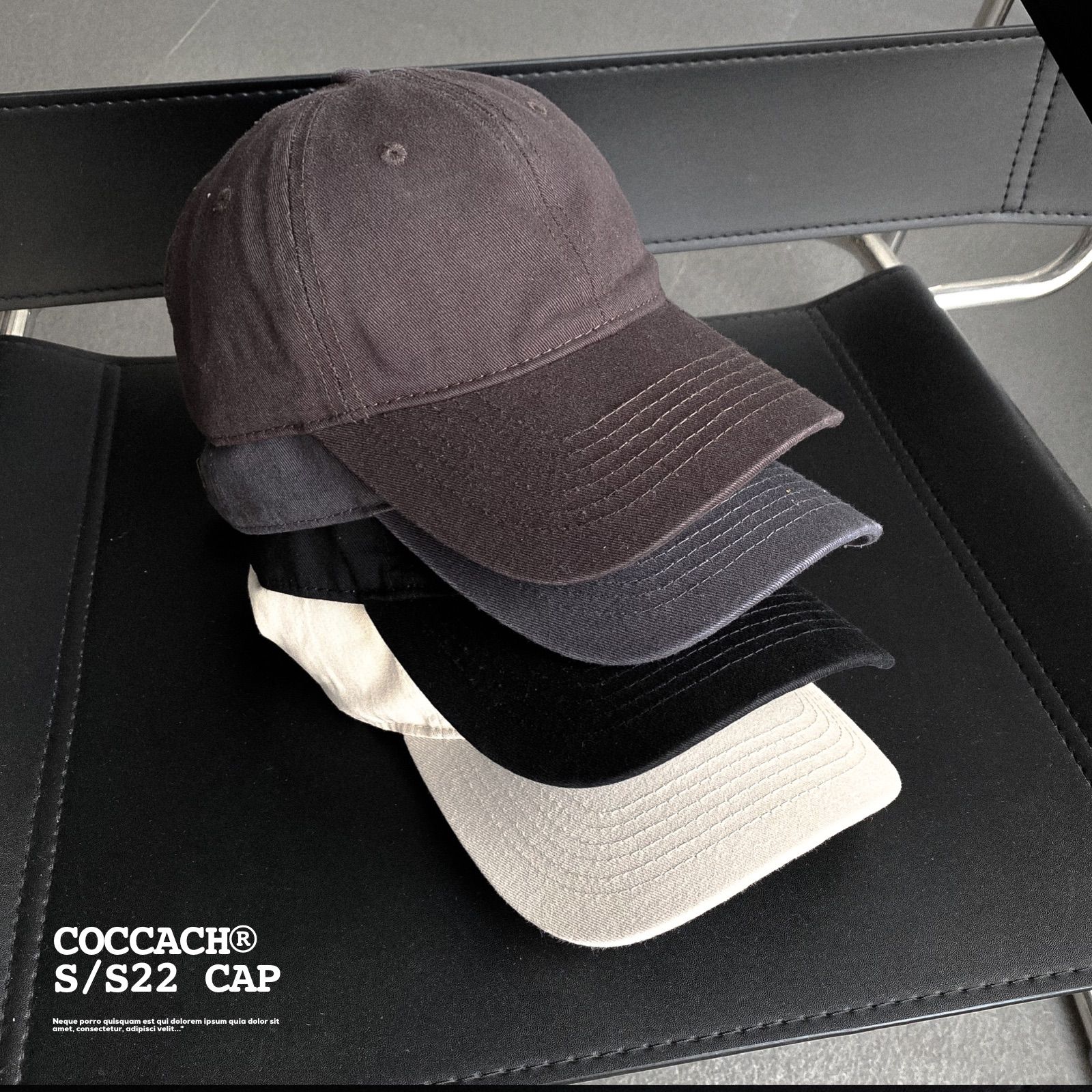 Mũ cap cao cấp basic #241 - Xám - Free size