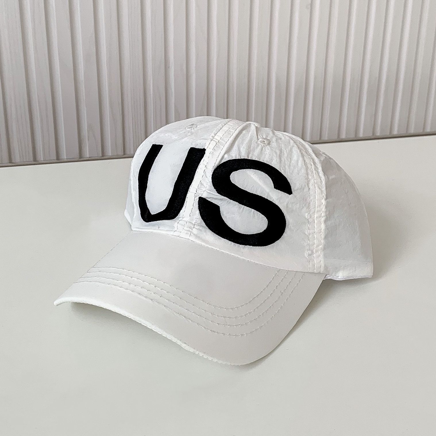 Mũ cap US cao cấp - Trắng - Free size