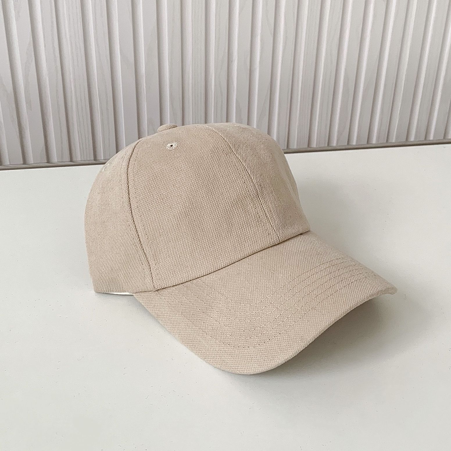 Mũ cap basic unisex cao cấp #261 - Be - Free size