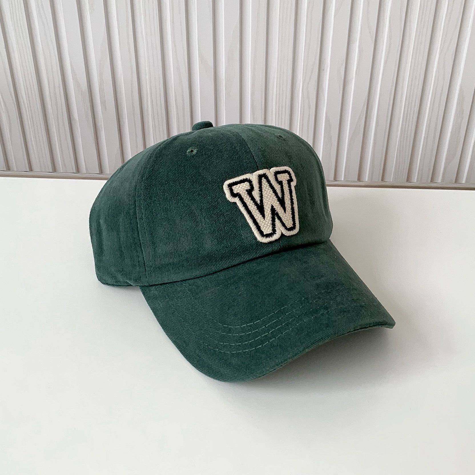 Mũ cap W cao cấp - Xanh lá cây - Free size