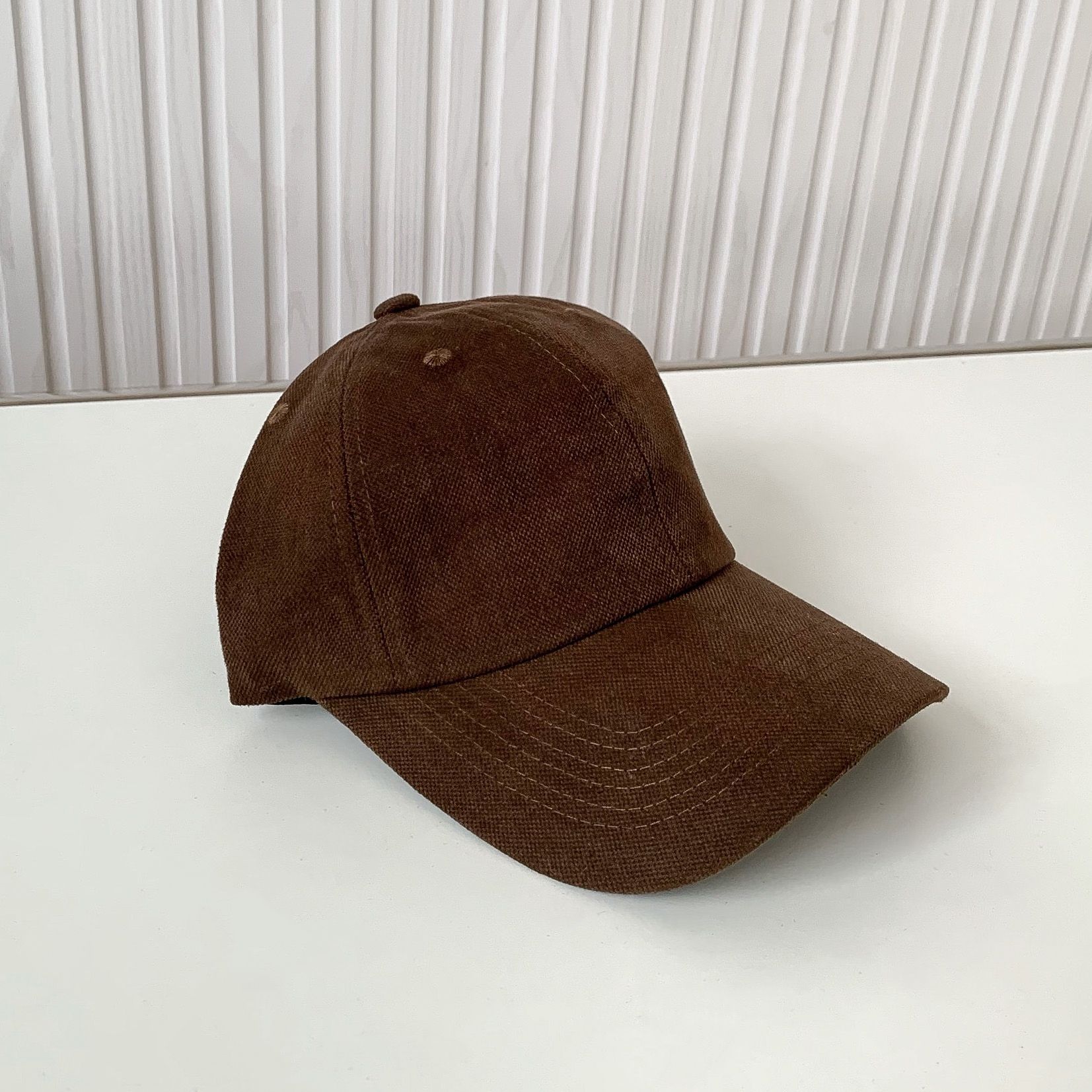 Mũ cap basic unisex cao cấp #261 - Nâu - Free size