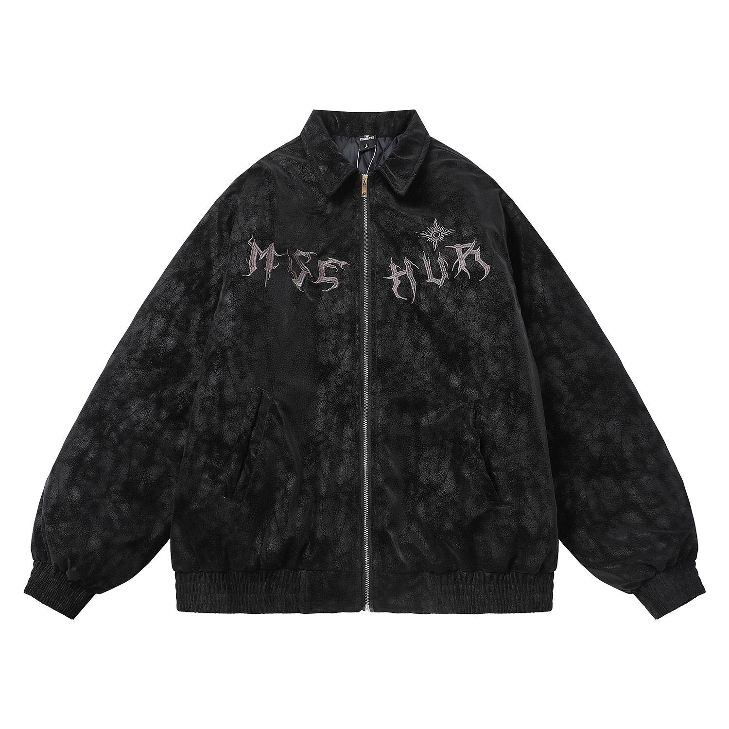 Áo khoác unisex HUR cao cấp - Đen - M