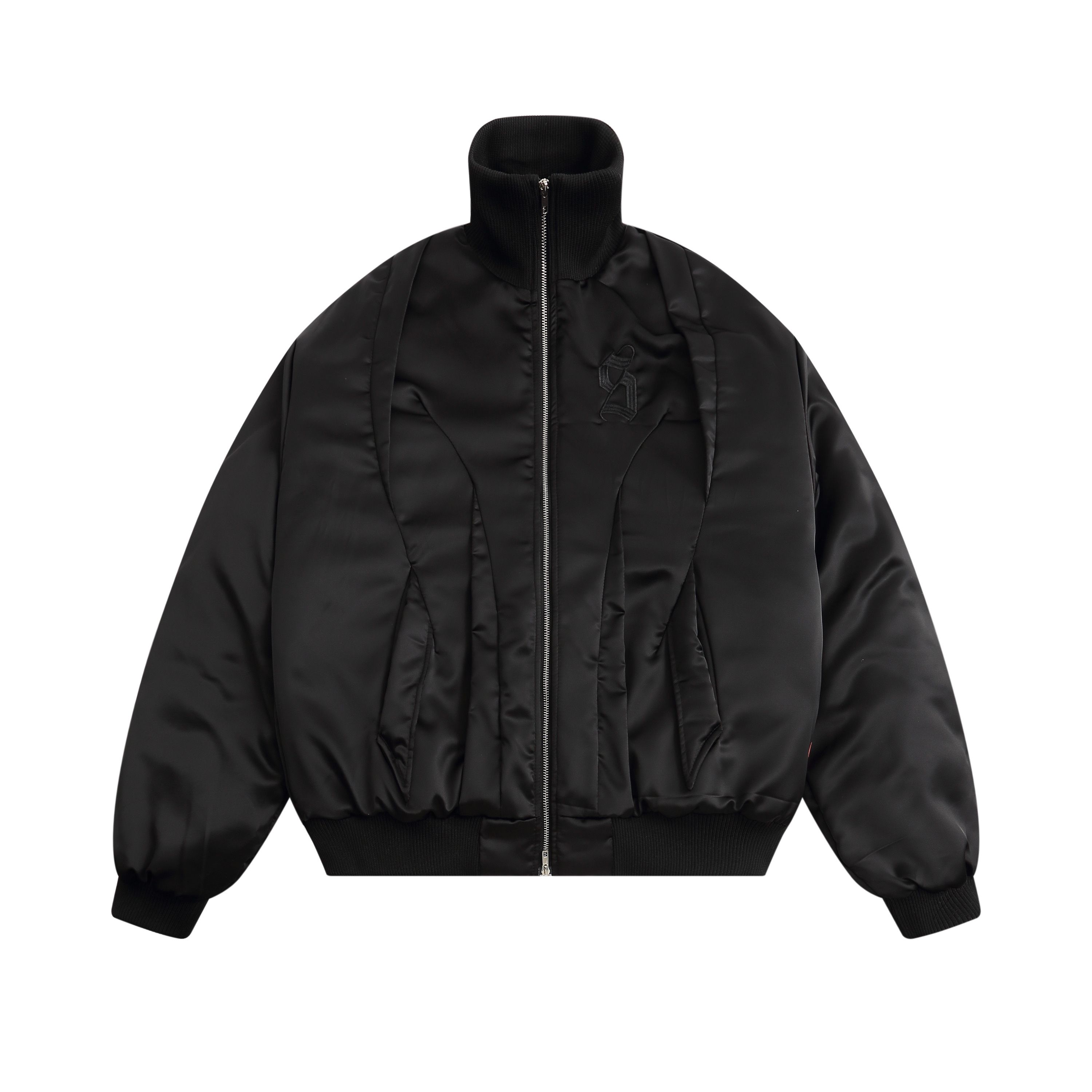 Áo khoác unisex S thêu cao cấp - Đen - M