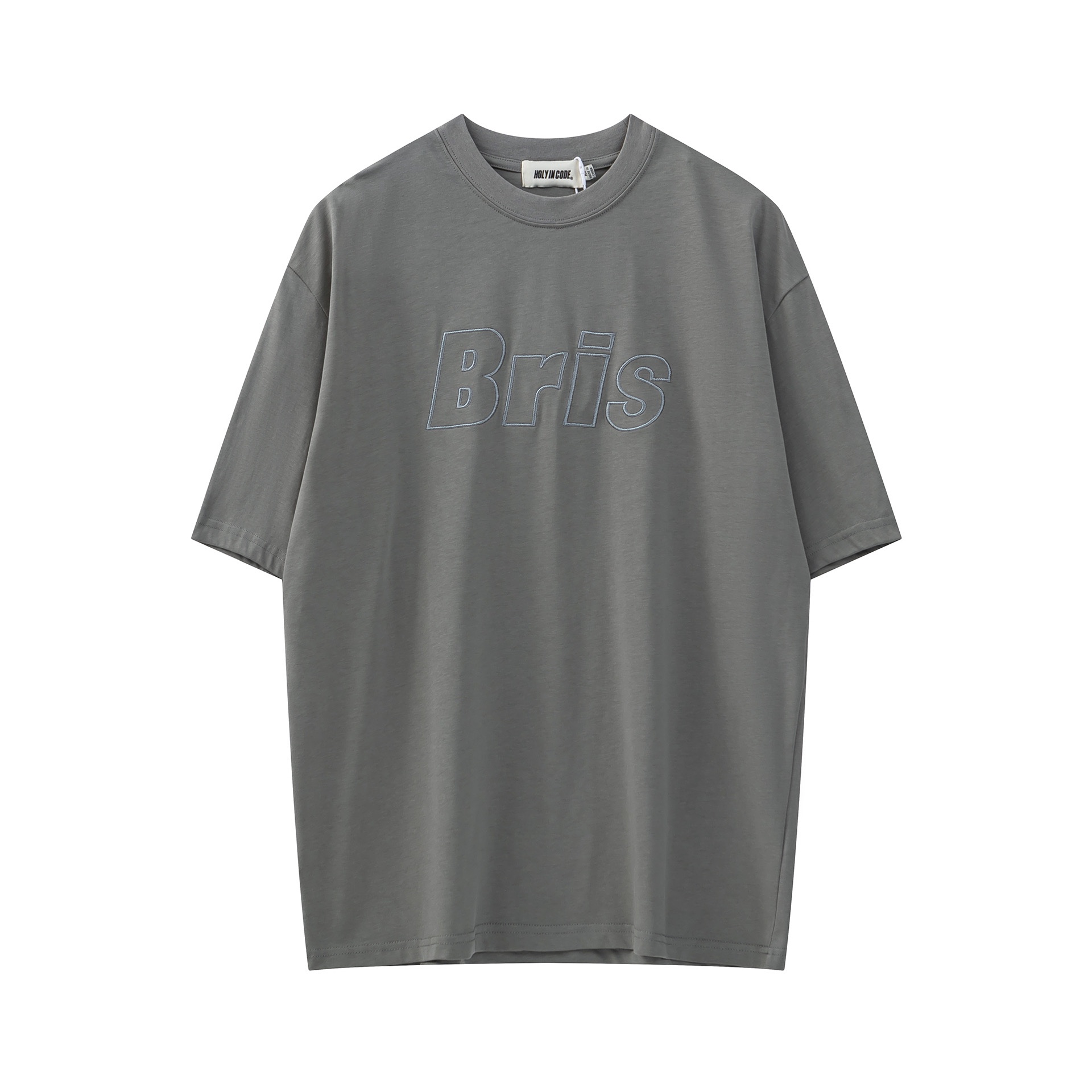 Áo phông unisex BRIS cao cấp - Xám - M