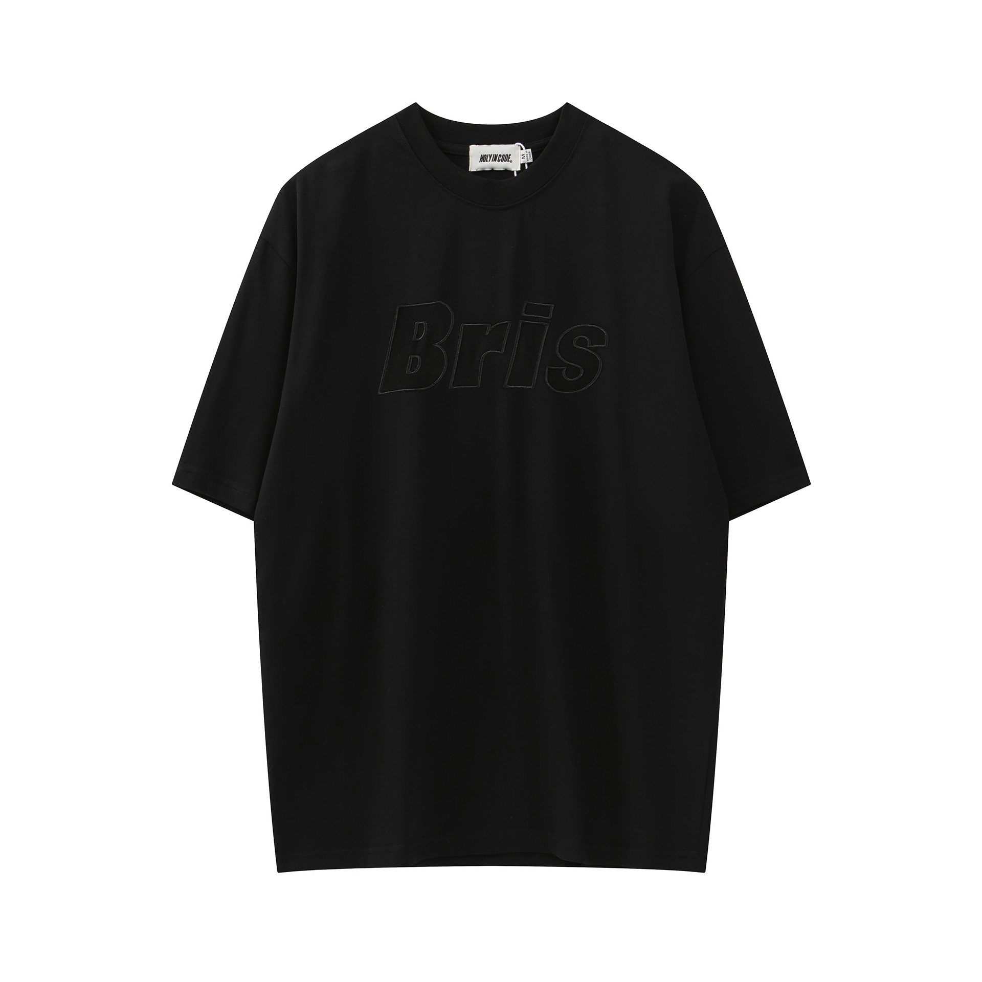 Áo phông unisex BRIS cao cấp - Đen - M