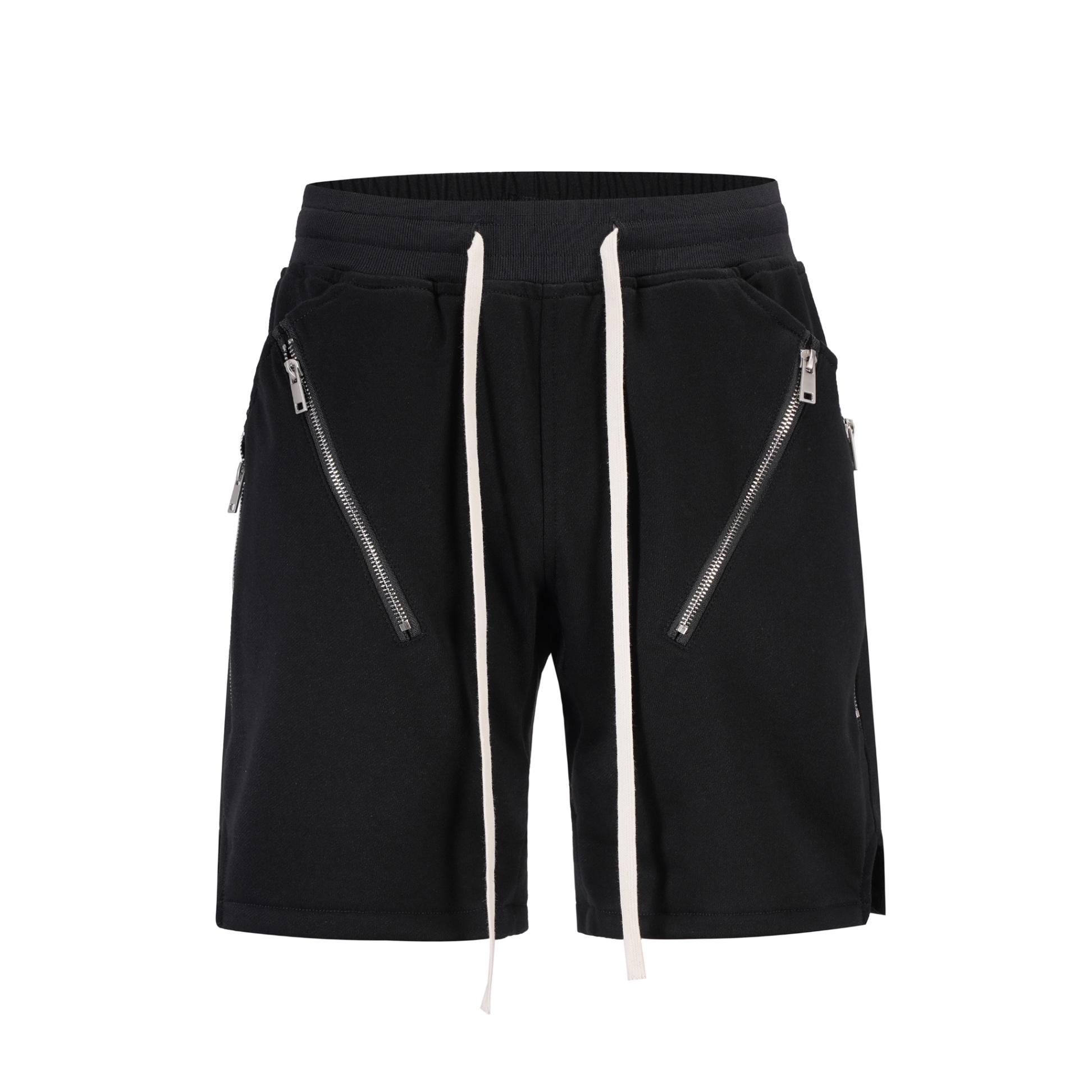 Quần shorts zip cao cấp QS-C581 - Đen - L