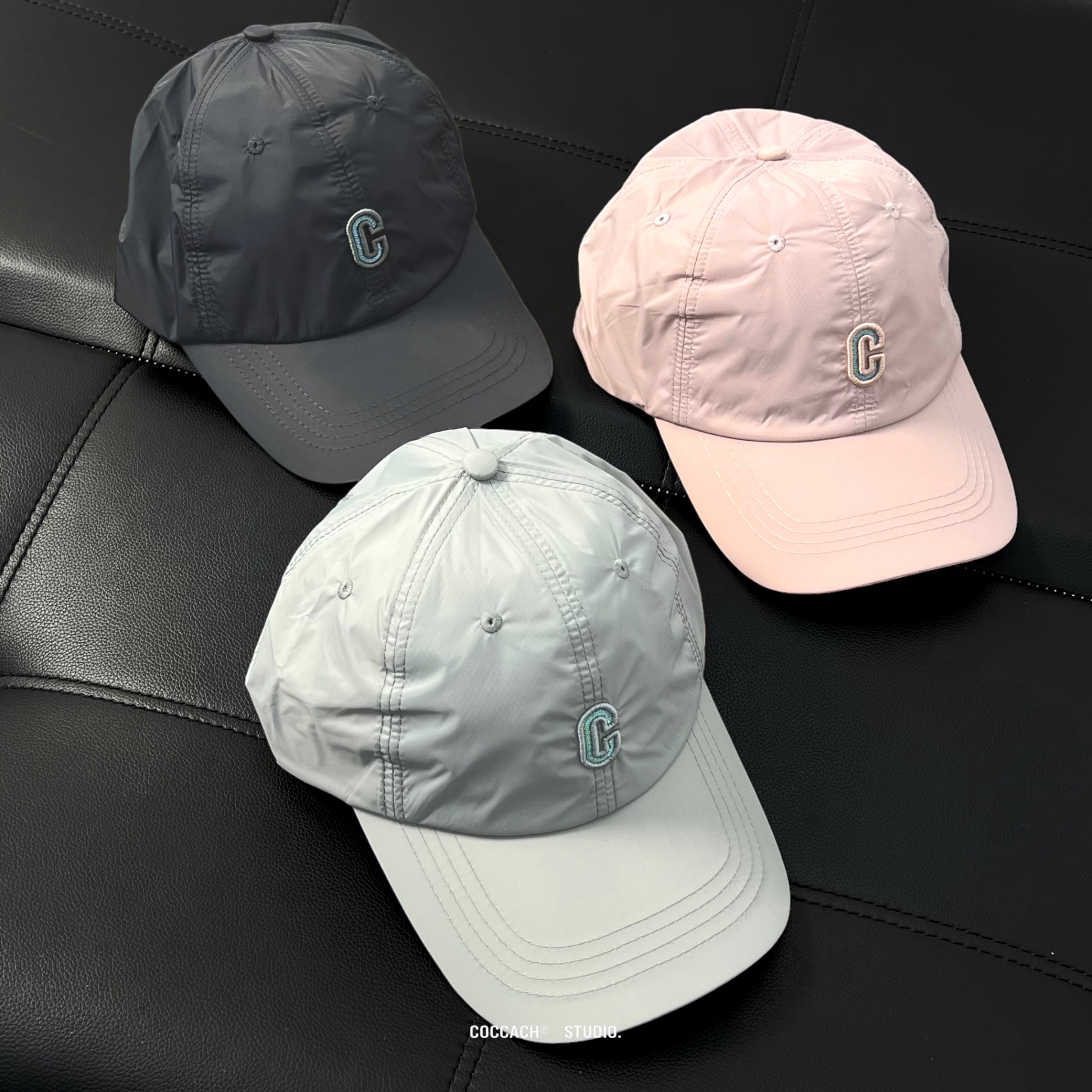 Mũ cap unisex C thêu cao cấp