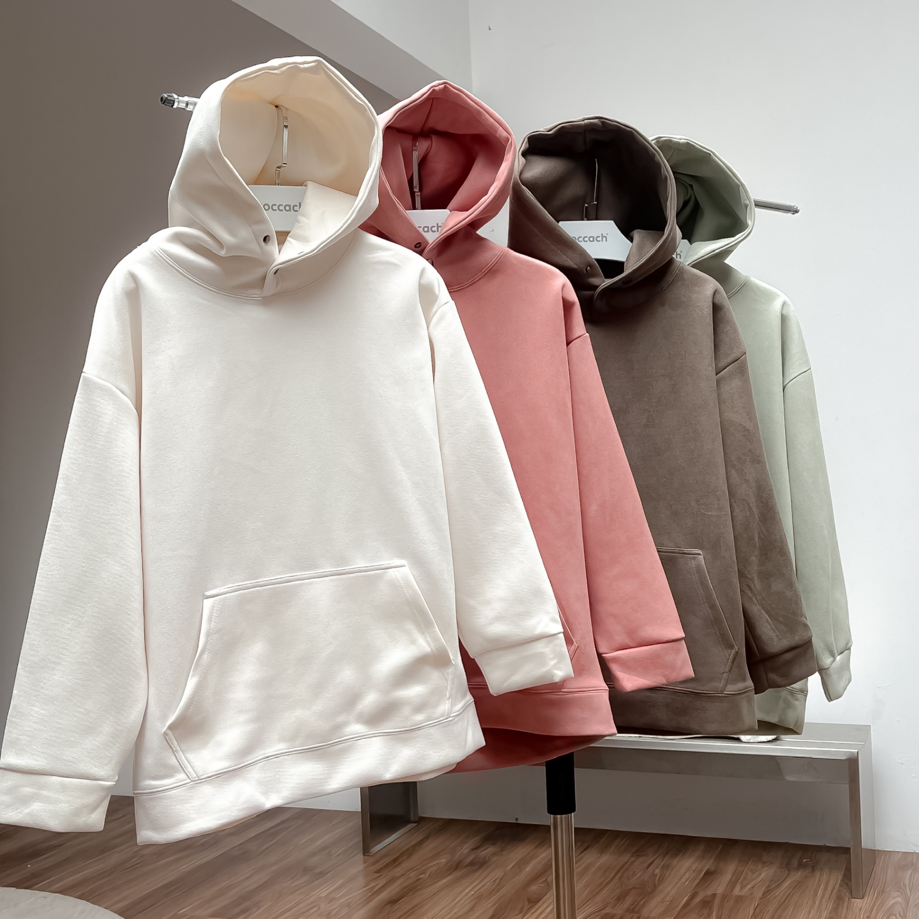 Áo hoodie suede cao cấp AN0201