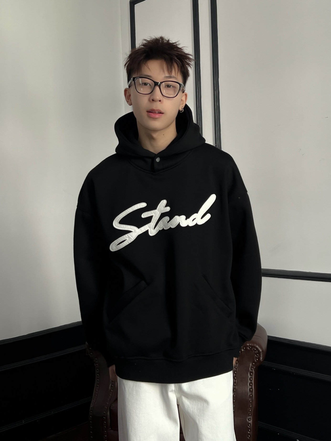 Áo hoodie STAND cao cấp