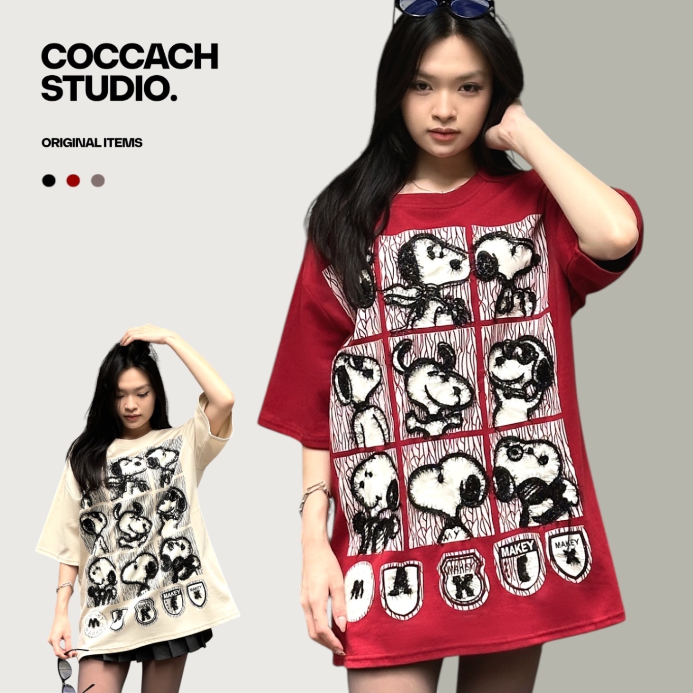 Áo phông unisex MAKEY cao cấp