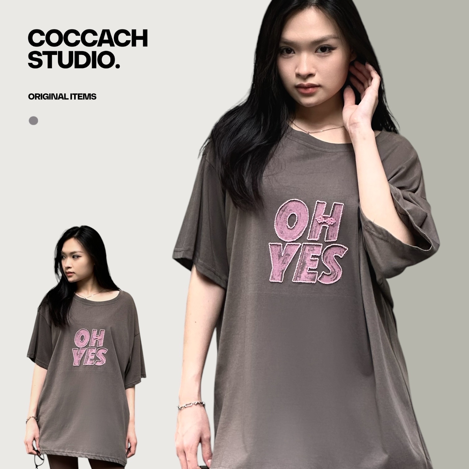 Áo phông unisex OH YES cao cấp