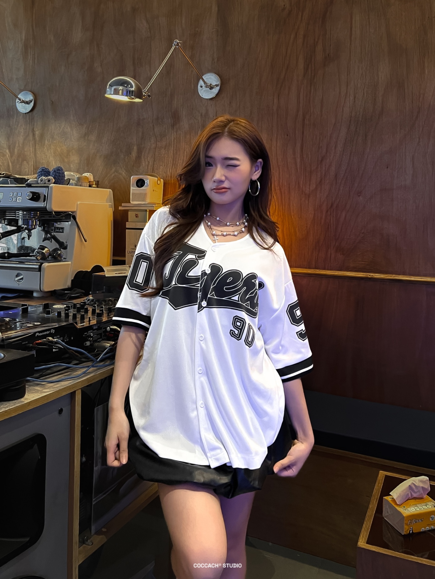 Áo bóng chày unisex TIGERS