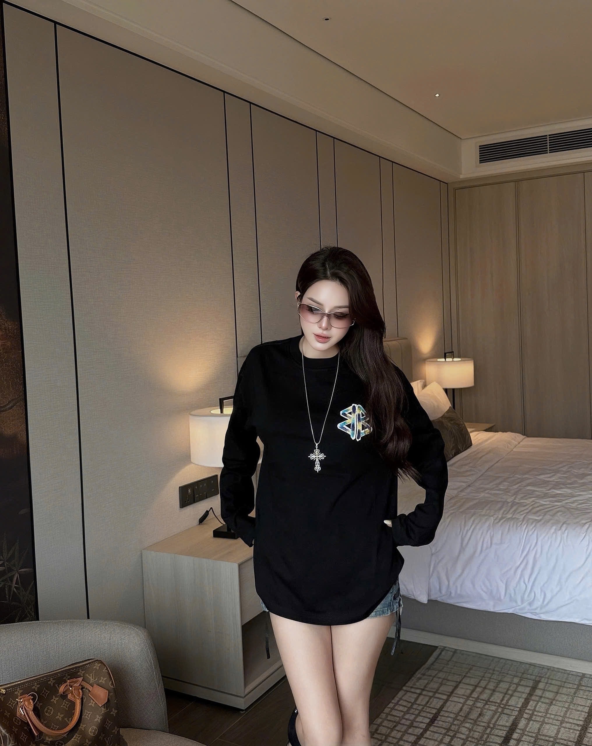 Áo thun dài tay BL unisex cao cấp AN-26689