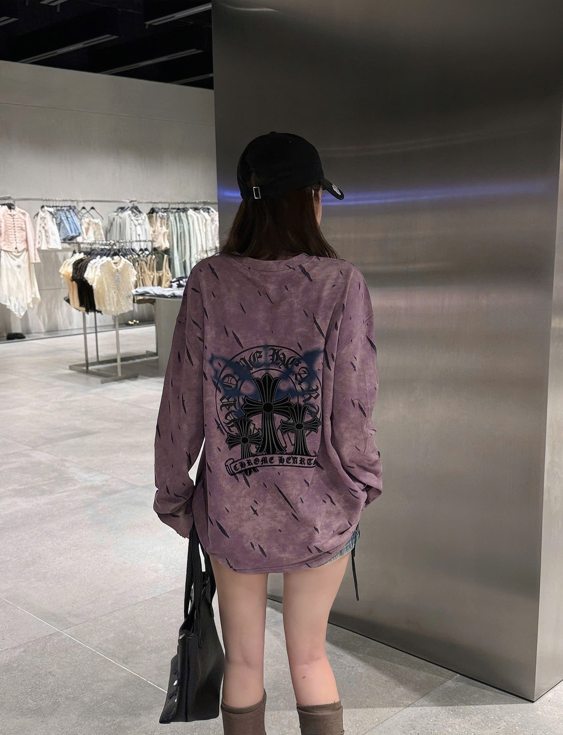 Áo thun dài tay CH unisex cao cấp AN-21330
