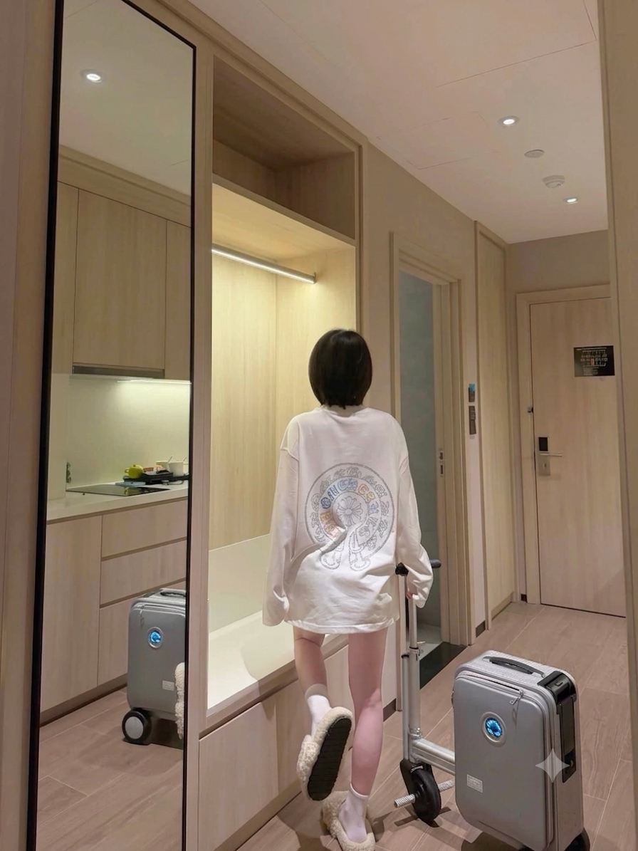 Áo thun dài tay CH unisex cao cấp AN-2208