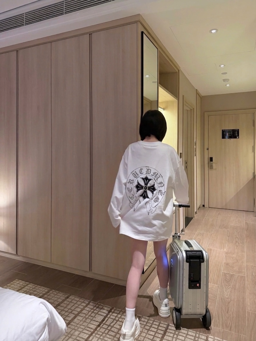 Áo thun dài tay CH unisex cao cấp AN-2308