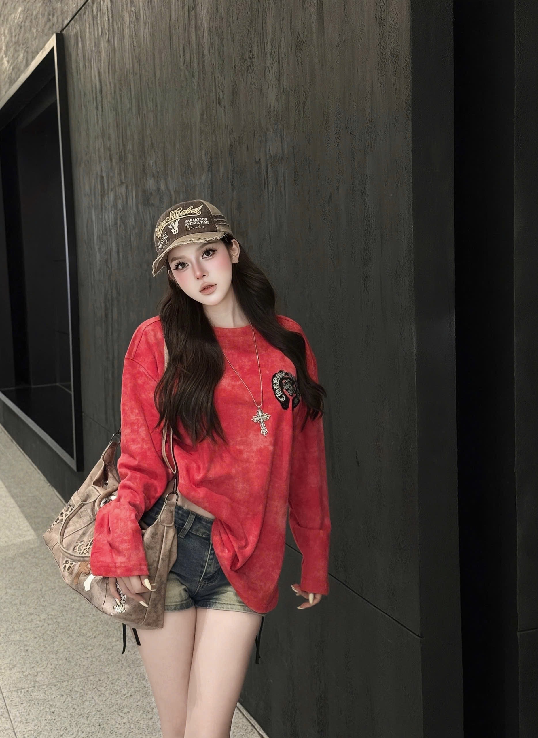 Áo thun dài tay CH unisex cao cấp AN-32882