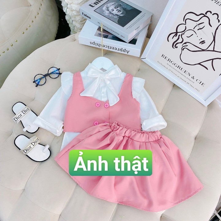 H332 SET 3CT ÁO SƠ MI + GILE + CV HỒNG 10-20KG