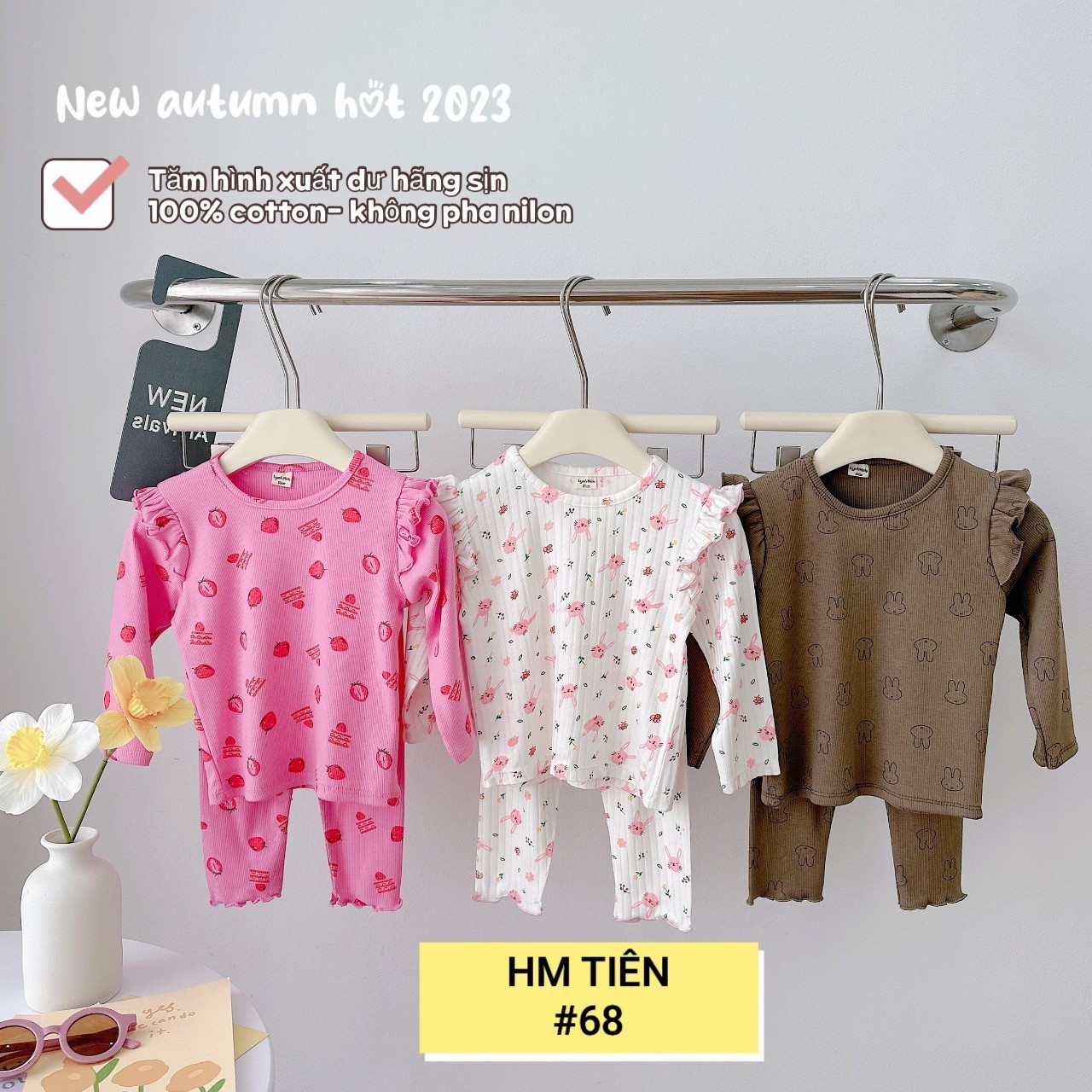 Xả : Sét 3 bộ tăm cánh tiên xuất dư bé gái thu đông