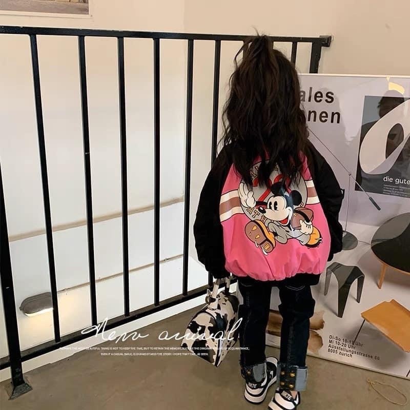 Xả Áo gió Mickey bé gái 10-32kg TG5