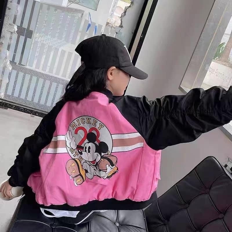Xả Áo gió Mickey bé gái 10-32kg TG5