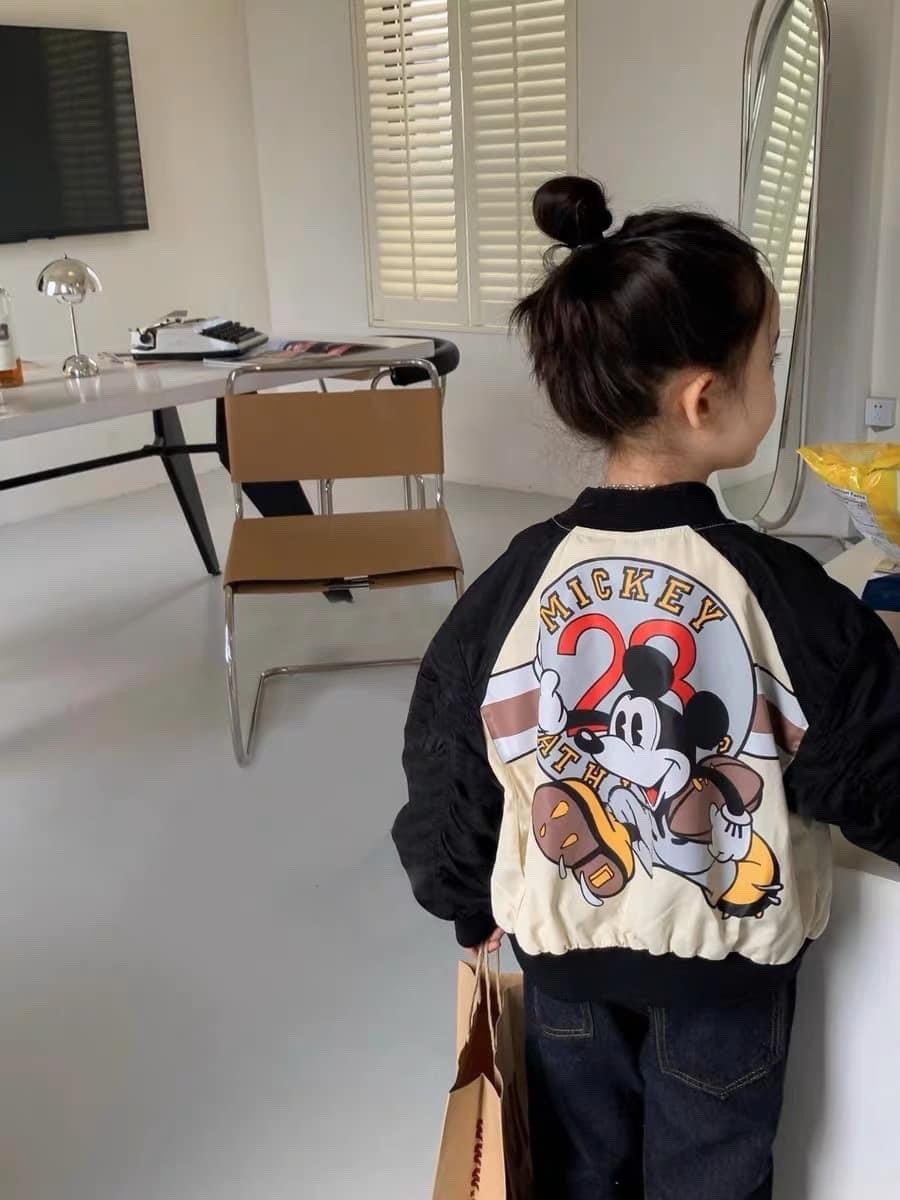 Xả Áo gió Mickey bé gái 10-32kg TG5