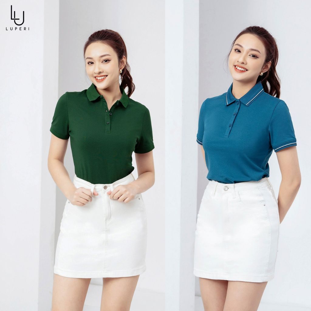 ÁO POLO MẮT CHIM PHỐI VIỀN LUPERI LFPL1079