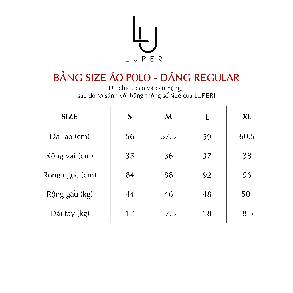 ÁO POLO MẮT CHIM PHỐI VIỀN LUPERI LFPL1079