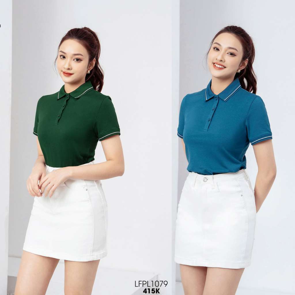 ÁO POLO MẮT CHIM PHỐI VIỀN LUPERI LFPL1079