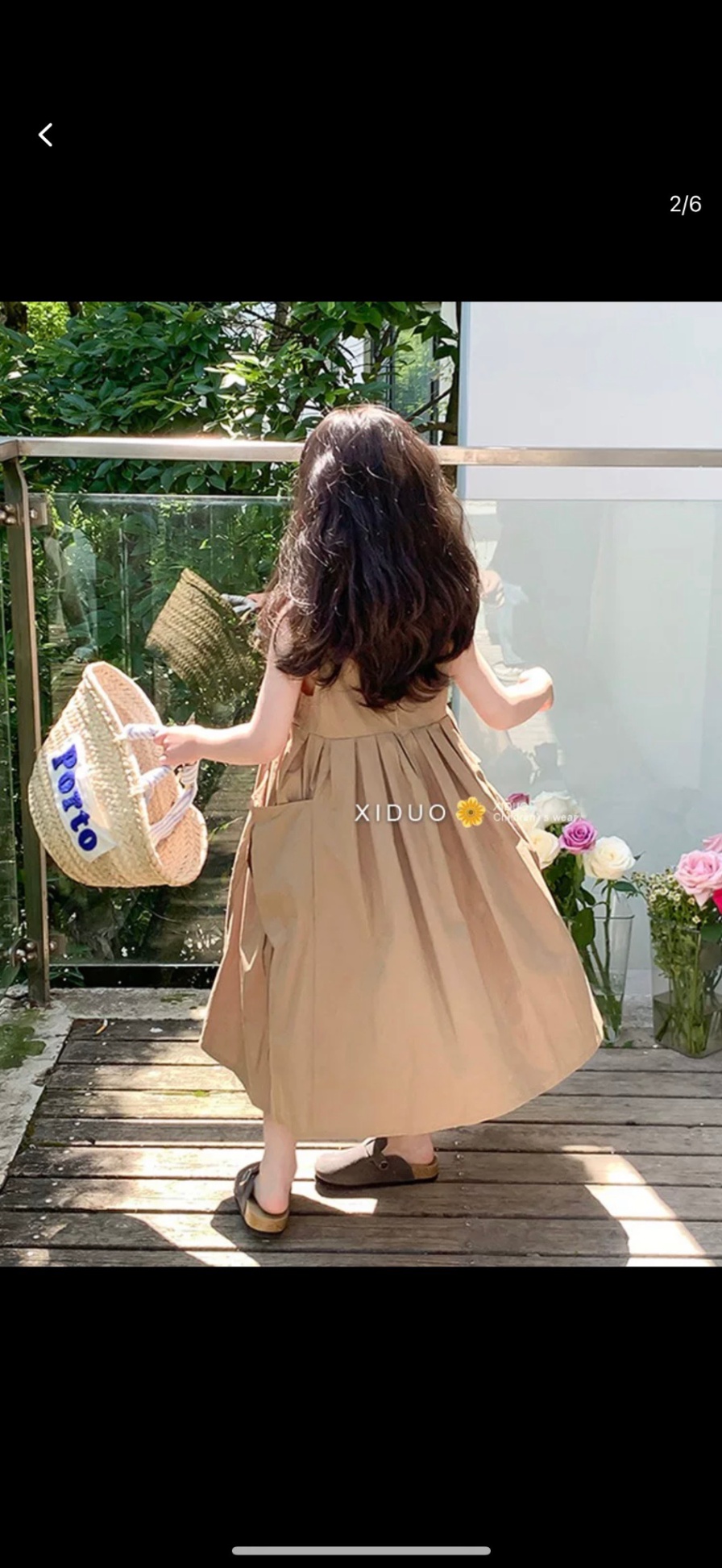 VÁY XẾP LY XOÈ CÓ TÚI THẬT CHO BÉ