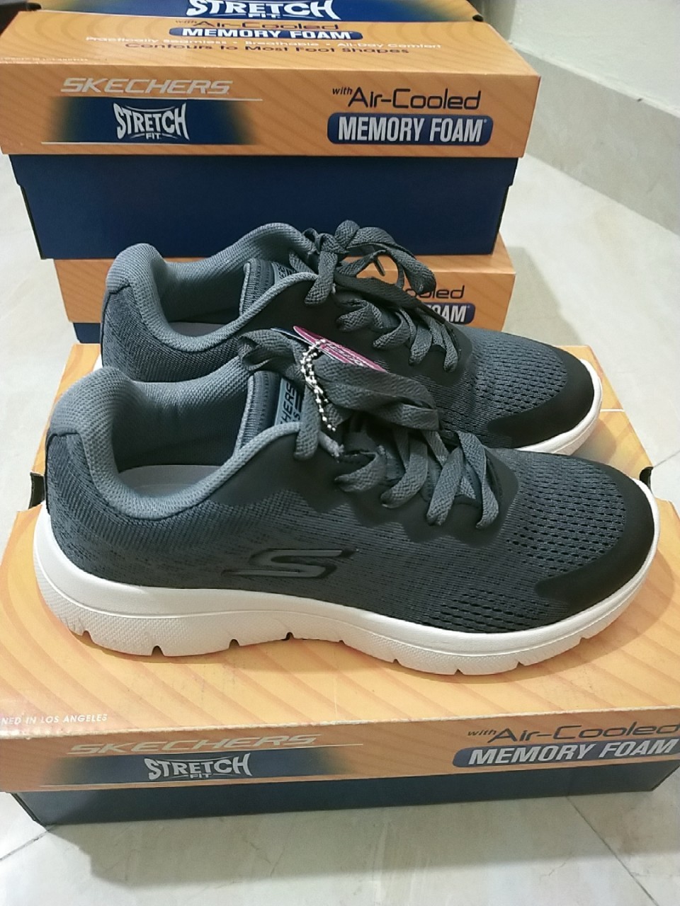 Giày Skechers Nữ Air-Cooled Memory Foam