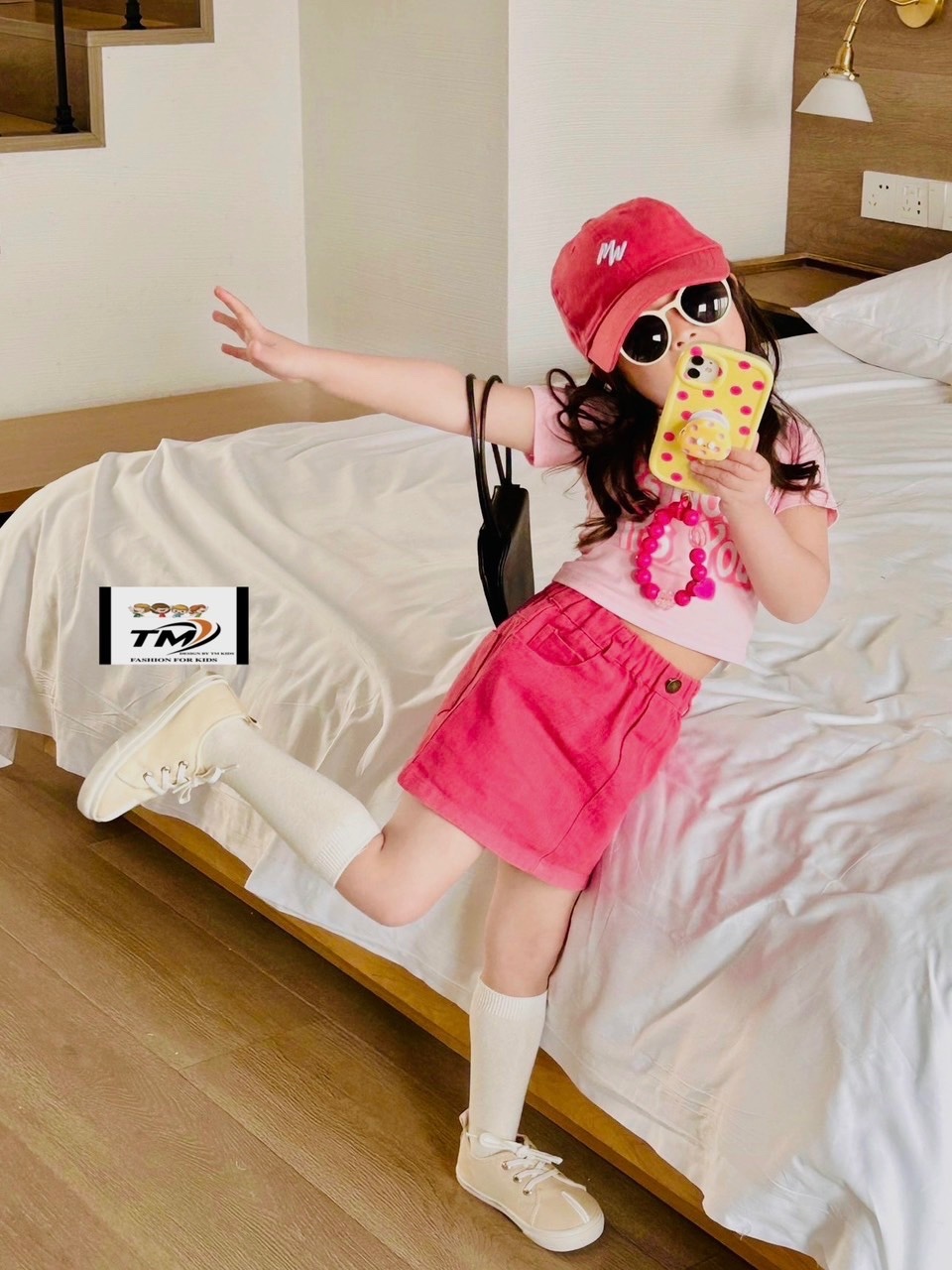 SÉT 3 CHI TIẾT HỒNG IT ME TM CHO BÉ