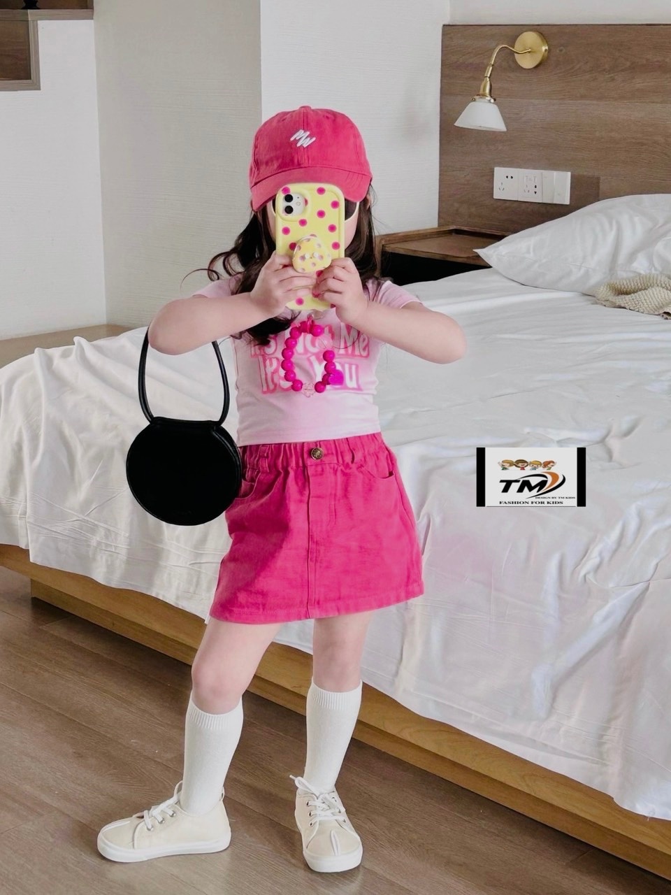 SÉT 3 CHI TIẾT HỒNG IT ME TM CHO BÉ