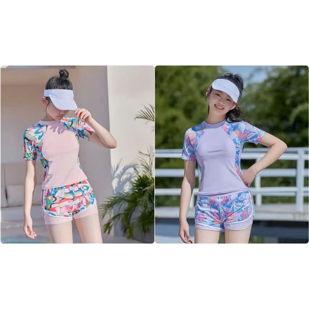 MẪU BƠI 38-65kg CHO MẸ VÀ BÉ 2 lớp quần