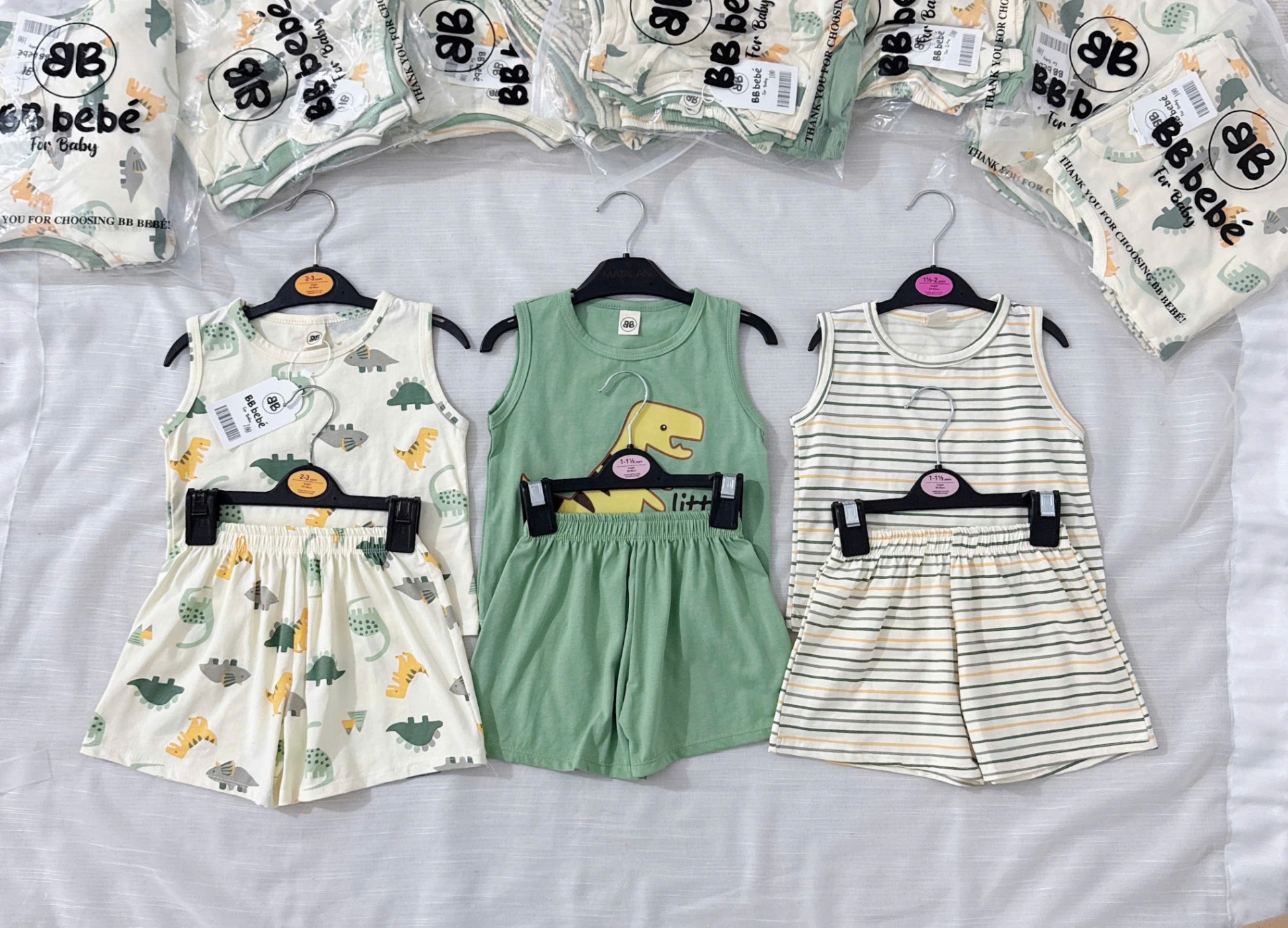 Set 3b bộ balo khung long