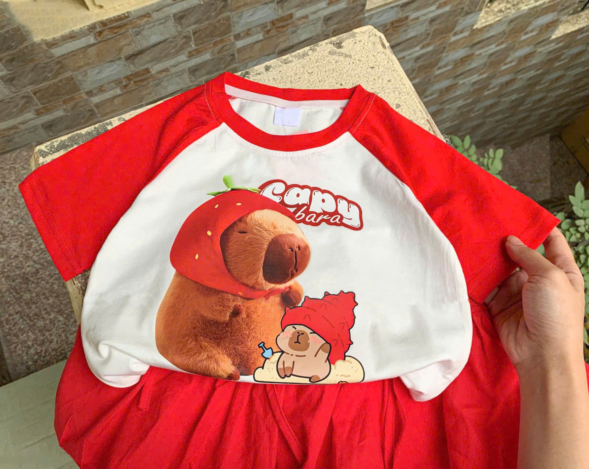 Set chân váy bí Capybara 15-28kg