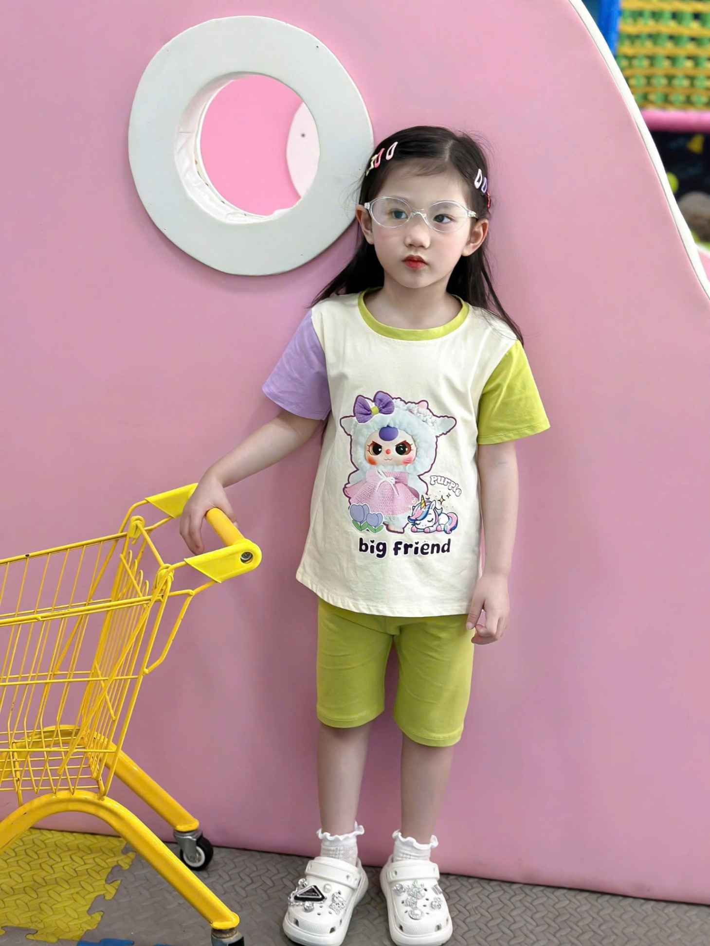 VNXK Sét 2 bộ Cotton BB3 siêu cute