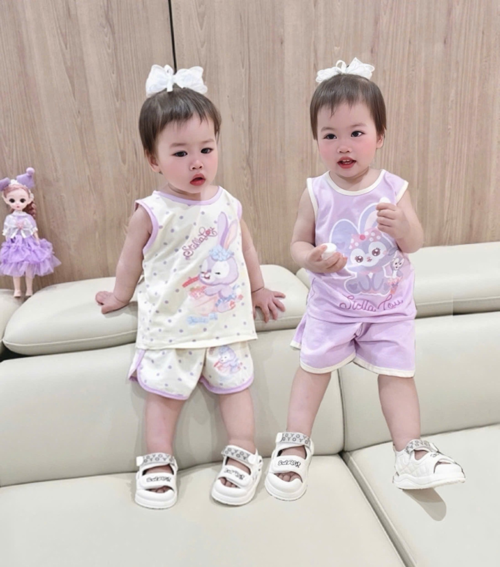 Set 3 bộ tím STELLALU