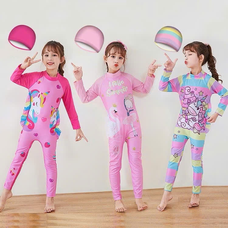 MẪU BƠI CHO LIỀN THÂN BÉ GÁI DÀI TAY CHÂN