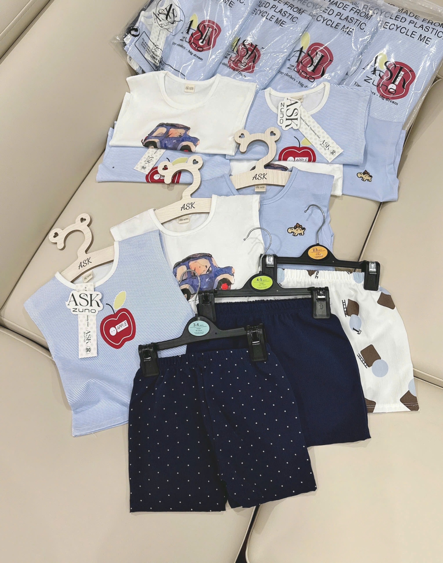 Seo VNXK: Sét 3 bộ cotton Còn sz 140-150