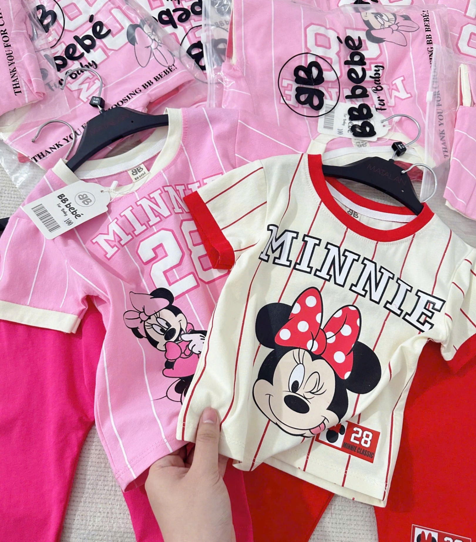 Seo VNXK: Sét 2 bộ cotton MINNIE