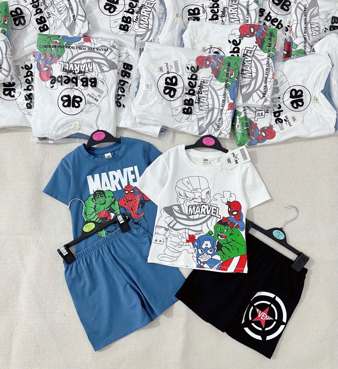 Seo VNXK: Sét 2 bộ cotton Mavel #115k