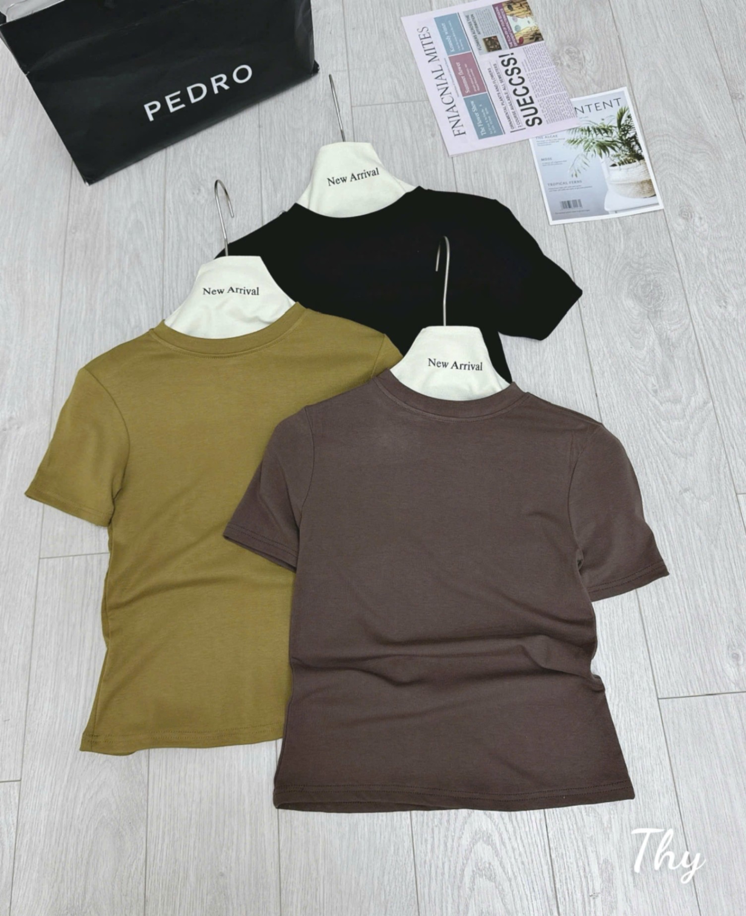 Sét 3 áo cotton nữ 1s-1M #130k/ set 3 áo