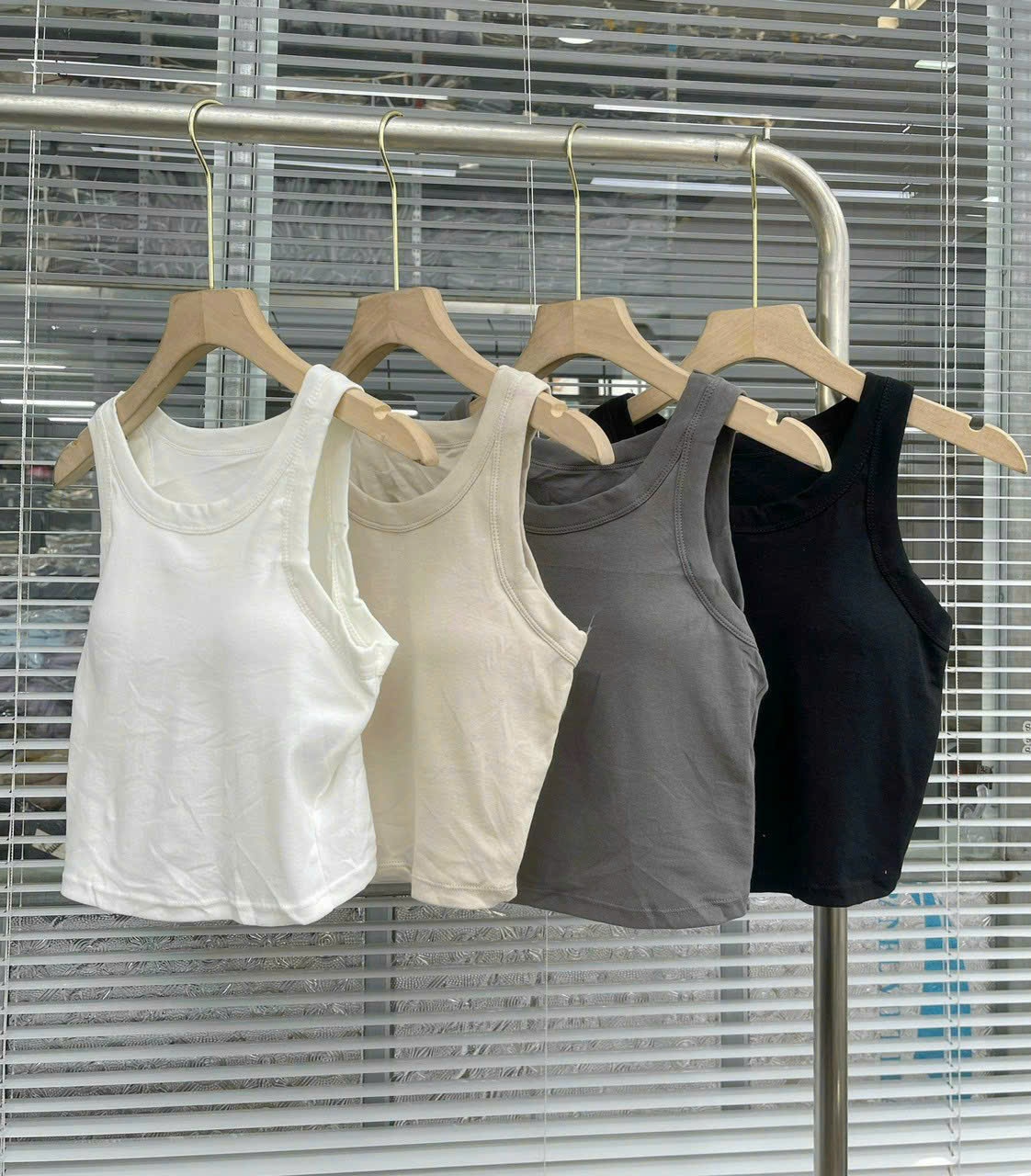 Sét 2 ÁO SÁT NÁCH BRA QC có đệm ngực