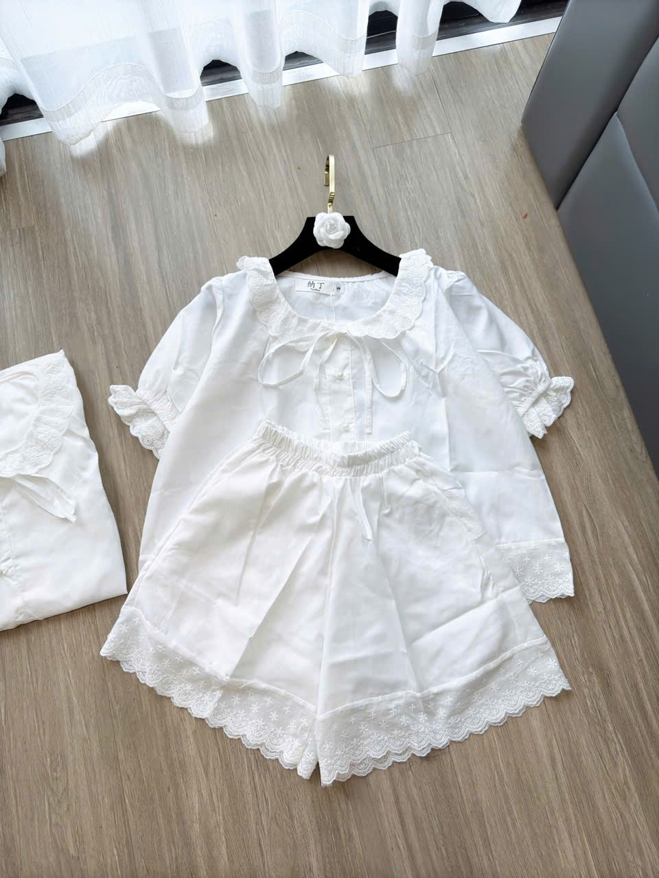 BỘ NGỦ TIỂU THƯ BÈO phối ren